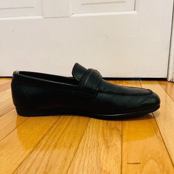Salvatore Ferragamo Mens Shoes Loafers Black US Size 8.5 - Picture 7 of 16